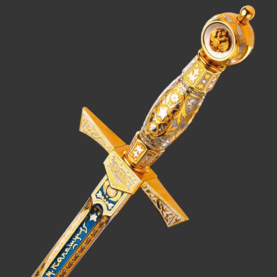 Кортик ограниченной серии «Калашников РПК - платиновый"