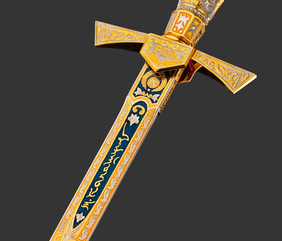 Кортик ограниченной серии «Калашников РПК - платиновый"