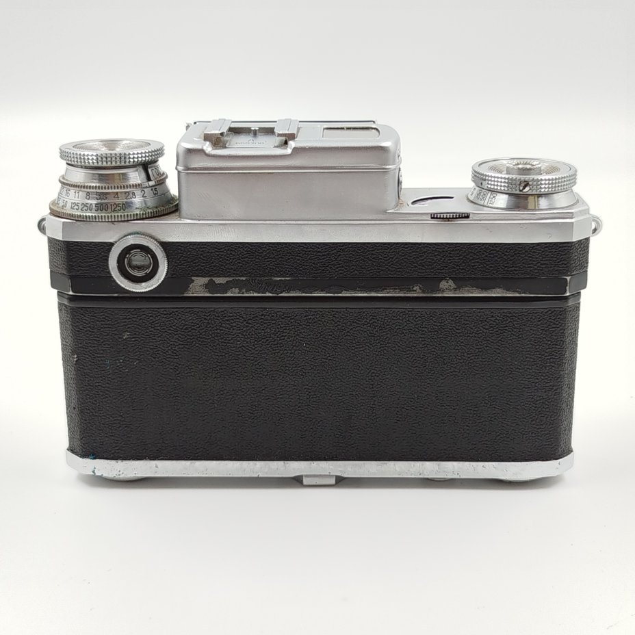 Фотоаппарат "Киев-4А" с объективом "Юпитер-8", 1:2 F=5cm [№5508601], в оригинальном чехле, Киевский завод «Арсенал»