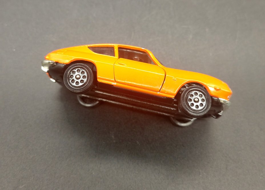 Модель автомобиля  Lancia fulvia sport zagato в оригинальной коробке (масштаб 1:43), из серии Corgi toys 372 , The Mettoy Company Ltd