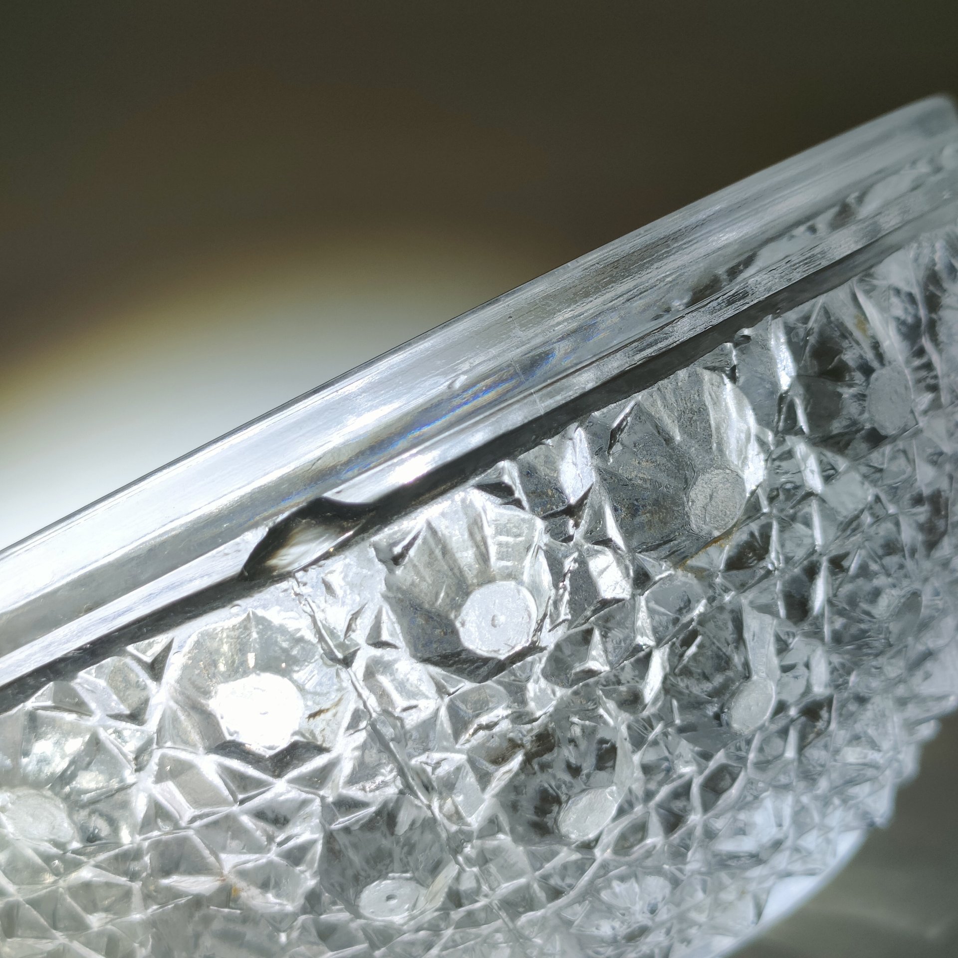 Масленка "Шапка Мономаха", стекло, пресс, СССР, 1970-1990 гг.