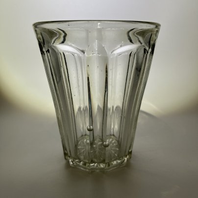 Ваза-стакан (большой), стекло, Завод «Красный Гигант», СССР, 1950-1960 гг.