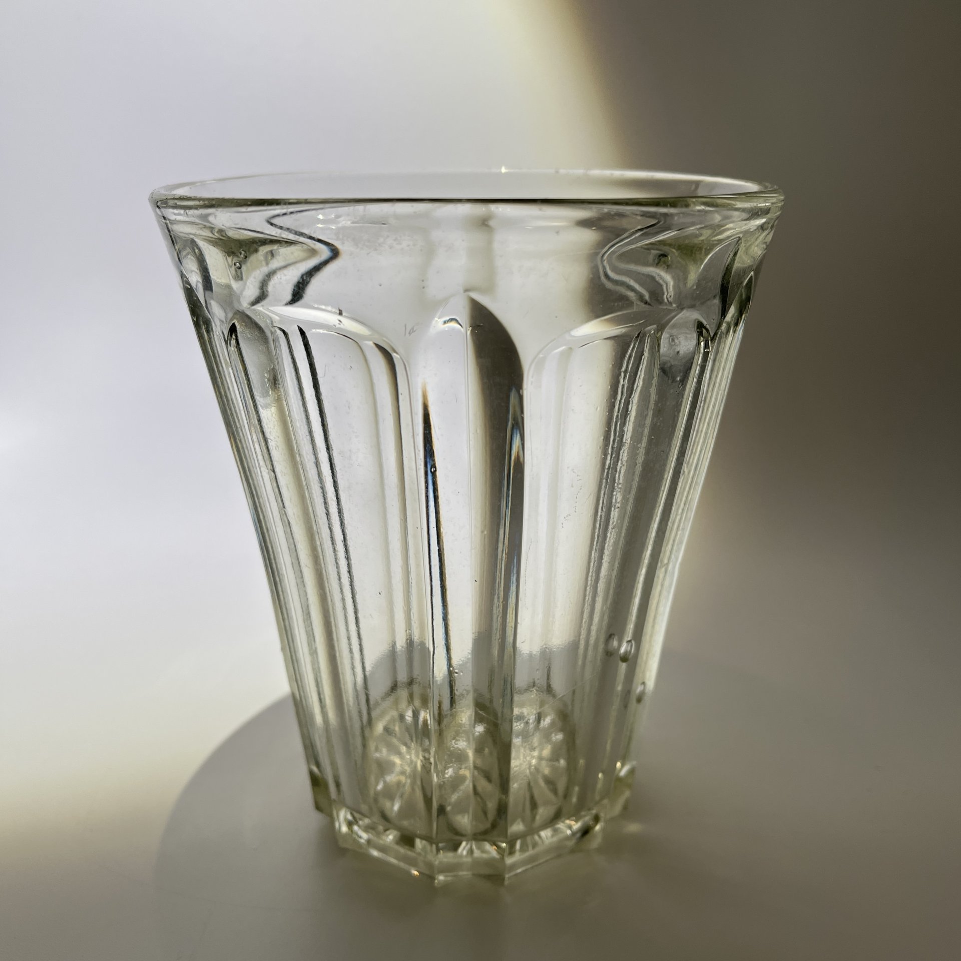 Ваза-стакан (большой), стекло, Завод «Красный Гигант», СССР, 1950-1960 гг.