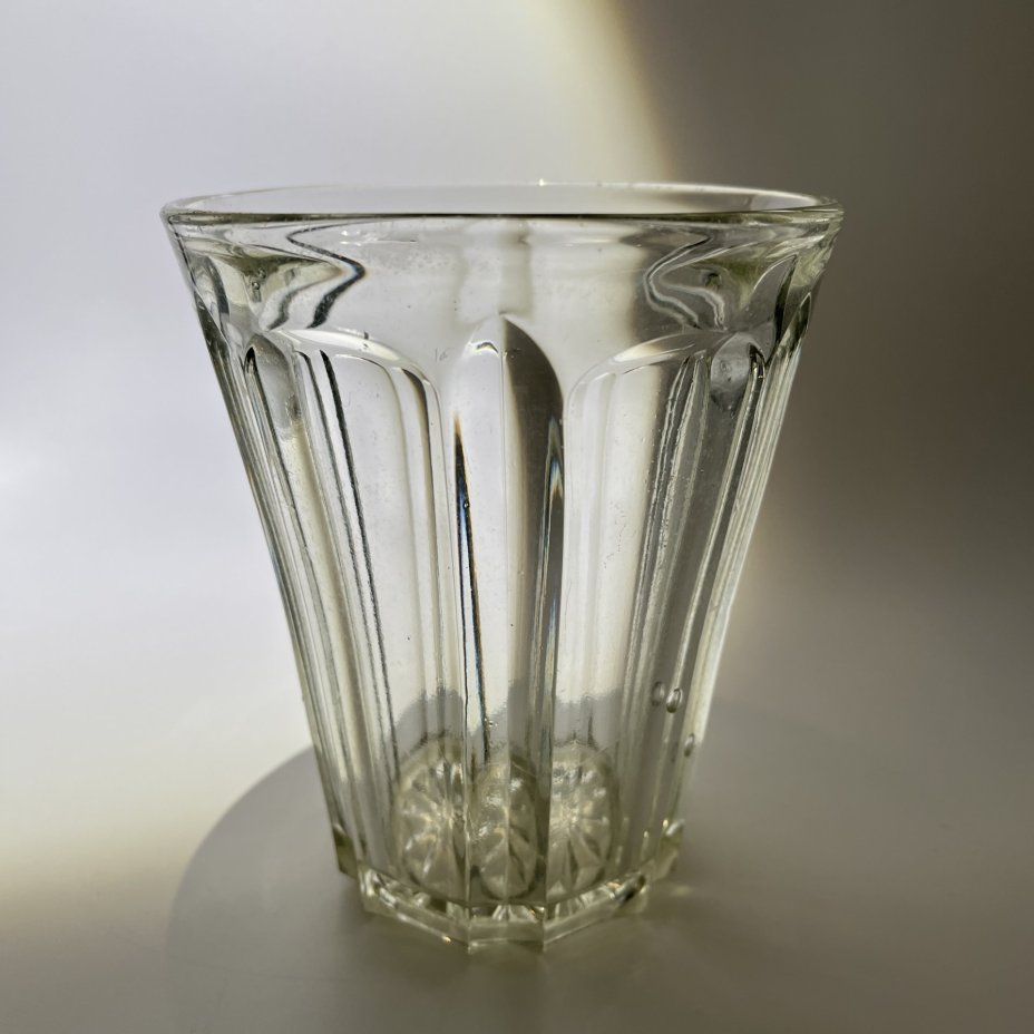 Ваза-стакан (большой), стекло, Завод «Красный Гигант», СССР, 1950-1960 гг.