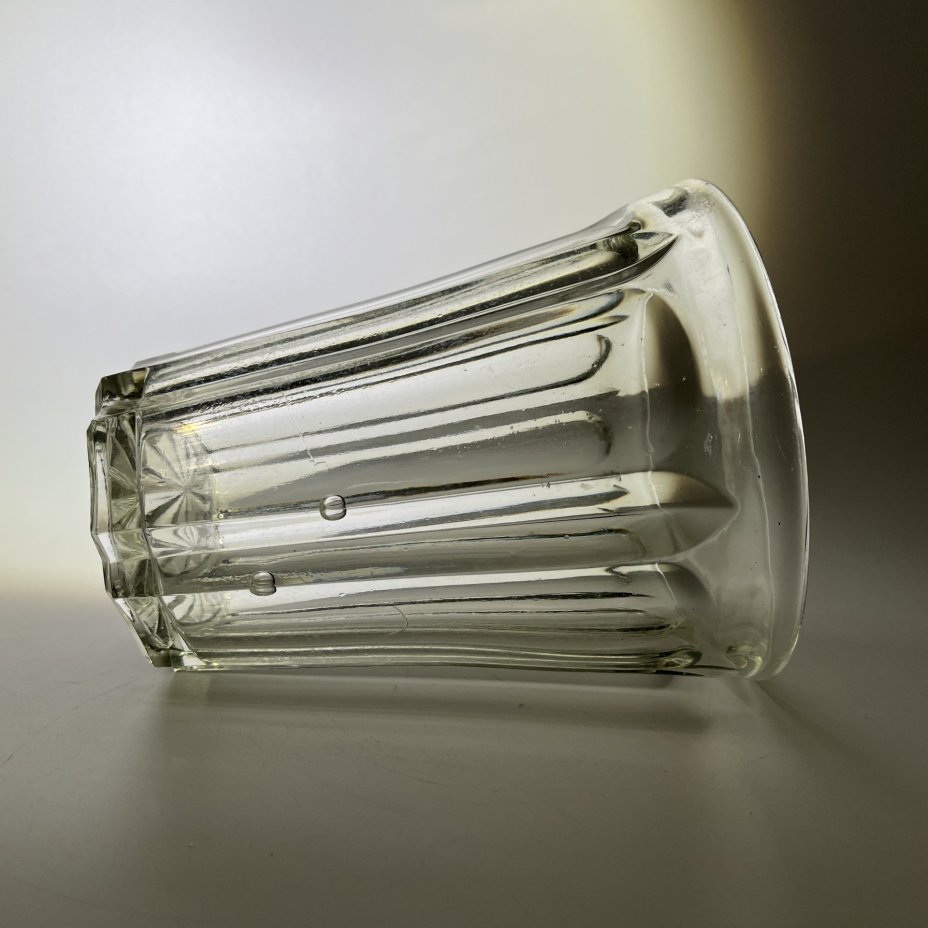 Ваза-стакан (большой), стекло, Завод «Красный Гигант», СССР, 1950-1960 гг.