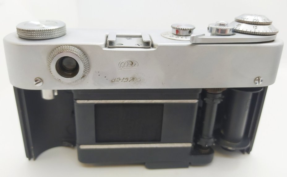 Фотоаппарат "ФЭД-3" с объективом "Индустар-26м" в кофре и в оригинальной коробке, Харьковский машиностроительный завод им. Дзержинского (ФЭД)