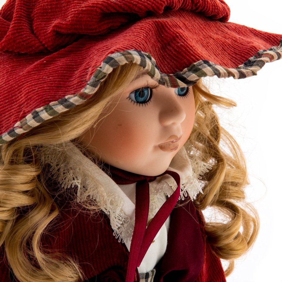 Кукла коллекционная "Elena", фарфор, роспись, металл, текстиль, нейлон, фирма "Leonardo Collectors", Англия, 1970-1990 гг., Leonardo Collection