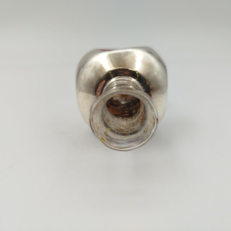 Навершие на ёлку (макушка) серебристого оттенка