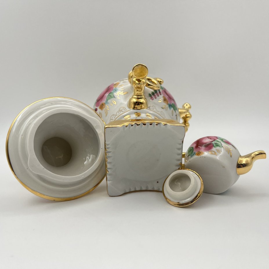 Статуэтка "Самовар с заварочным чайником"