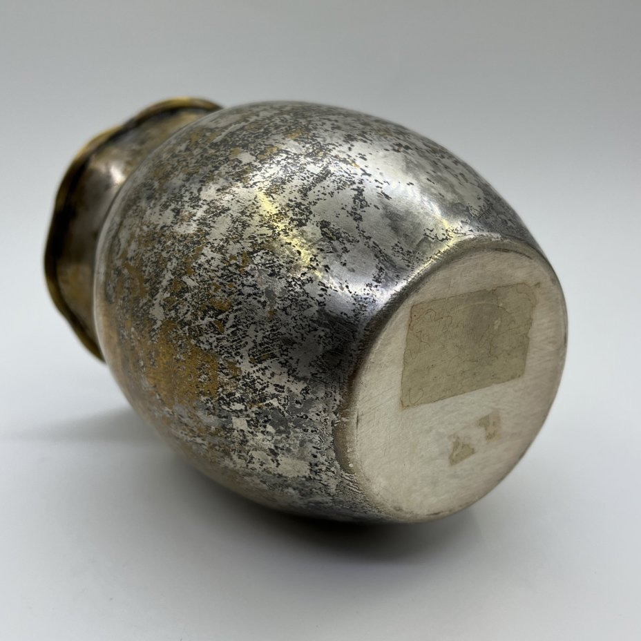 Ваза интерьерная со шнурком, металл, 1970-1990 гг.