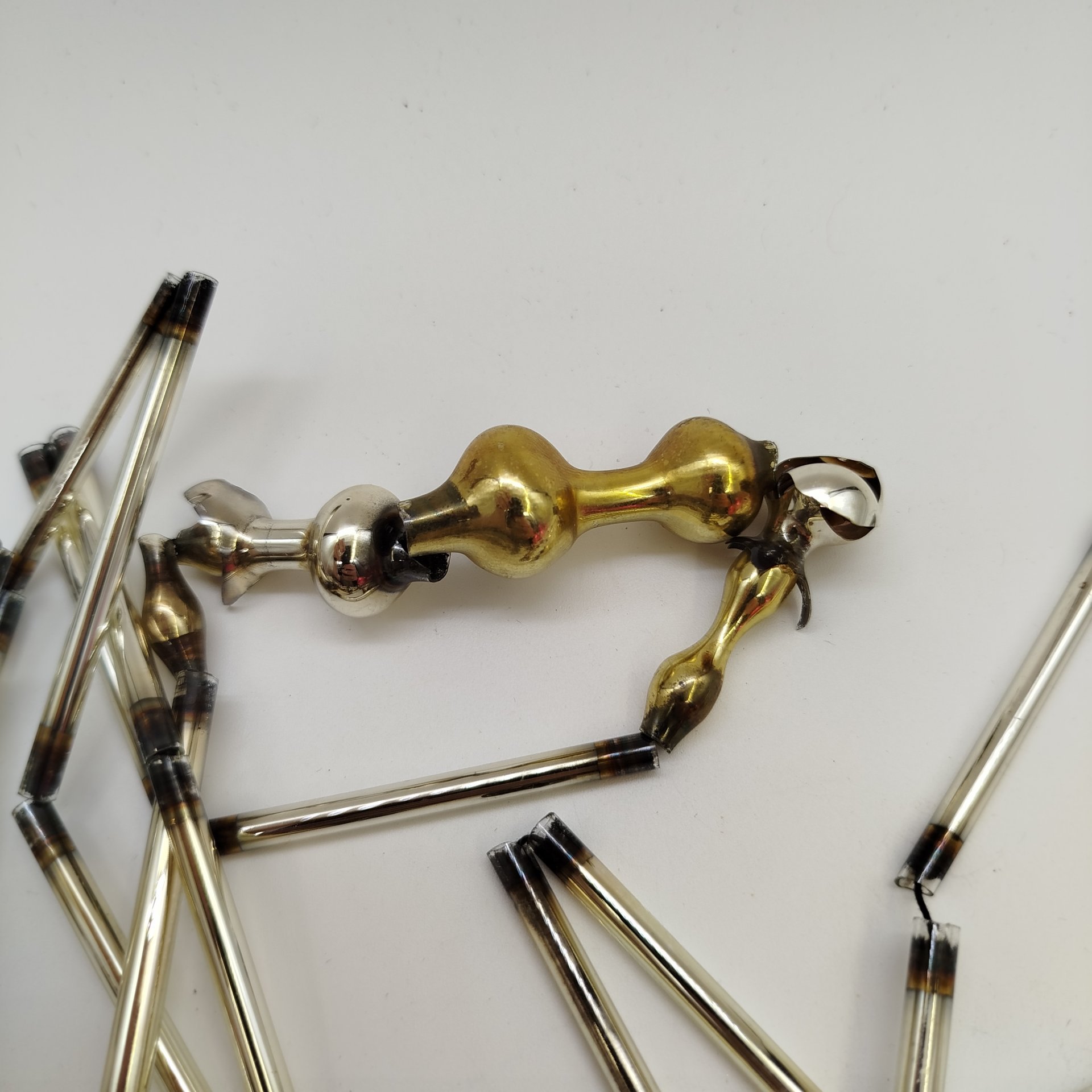 Ёлочные бусы, стекло, стеклярус, Завод «Лаборприбор», СССР, 1960-1980 гг.