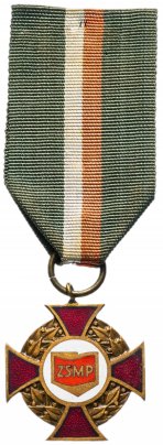 Знак «За заслуги перед Союзом Социалистической Польской Молодежи» Польша
