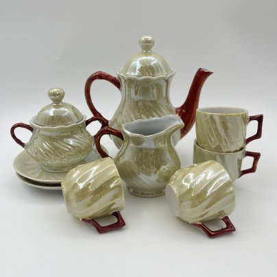 Сервиз детский (кукольный) на 4 персоны (9 предметов)