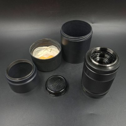 Объектив "Юпитер 37А 3,5/135" в заводской упаковке, металл, стекло, пластик, Казанский оптико-механический завод (КОМЗ), СССР, 1975-1980 гг.