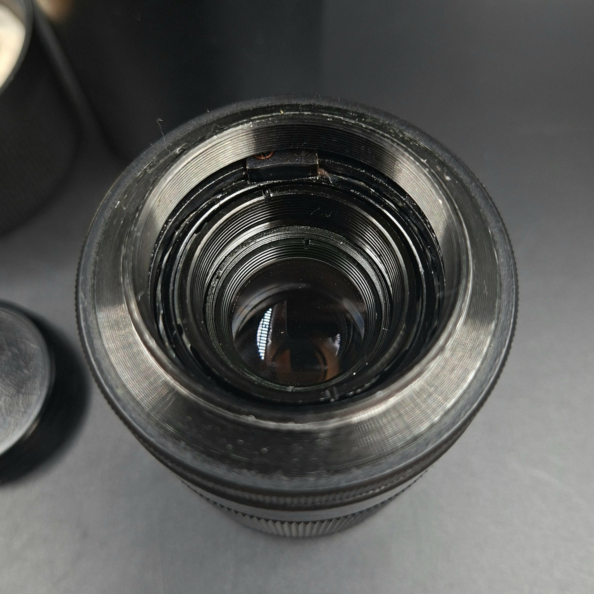 Объектив "Юпитер 37А 3,5/135" в заводской упаковке, металл, стекло, пластик, Казанский оптико-механический завод (КОМЗ), СССР, 1975-1980 гг.