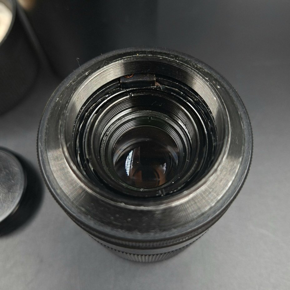 Объектив "Юпитер 37А 3,5/135" в заводской упаковке, металл, стекло, пластик, Казанский оптико-механический завод (КОМЗ), СССР, 1975-1980 гг.