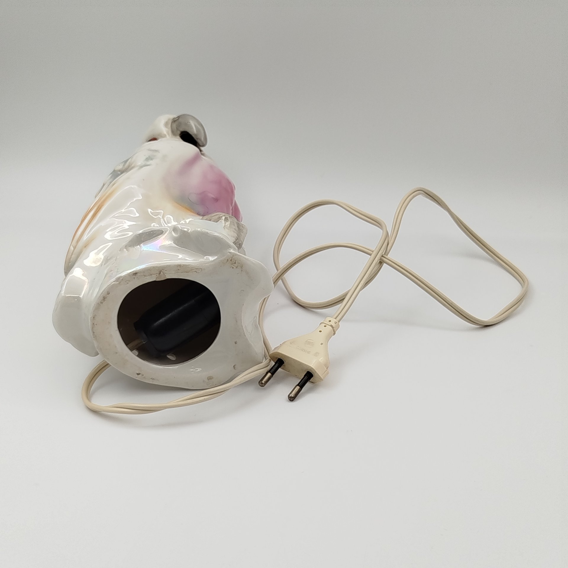 Лампа настольная (ночник) "Попугай какаду"