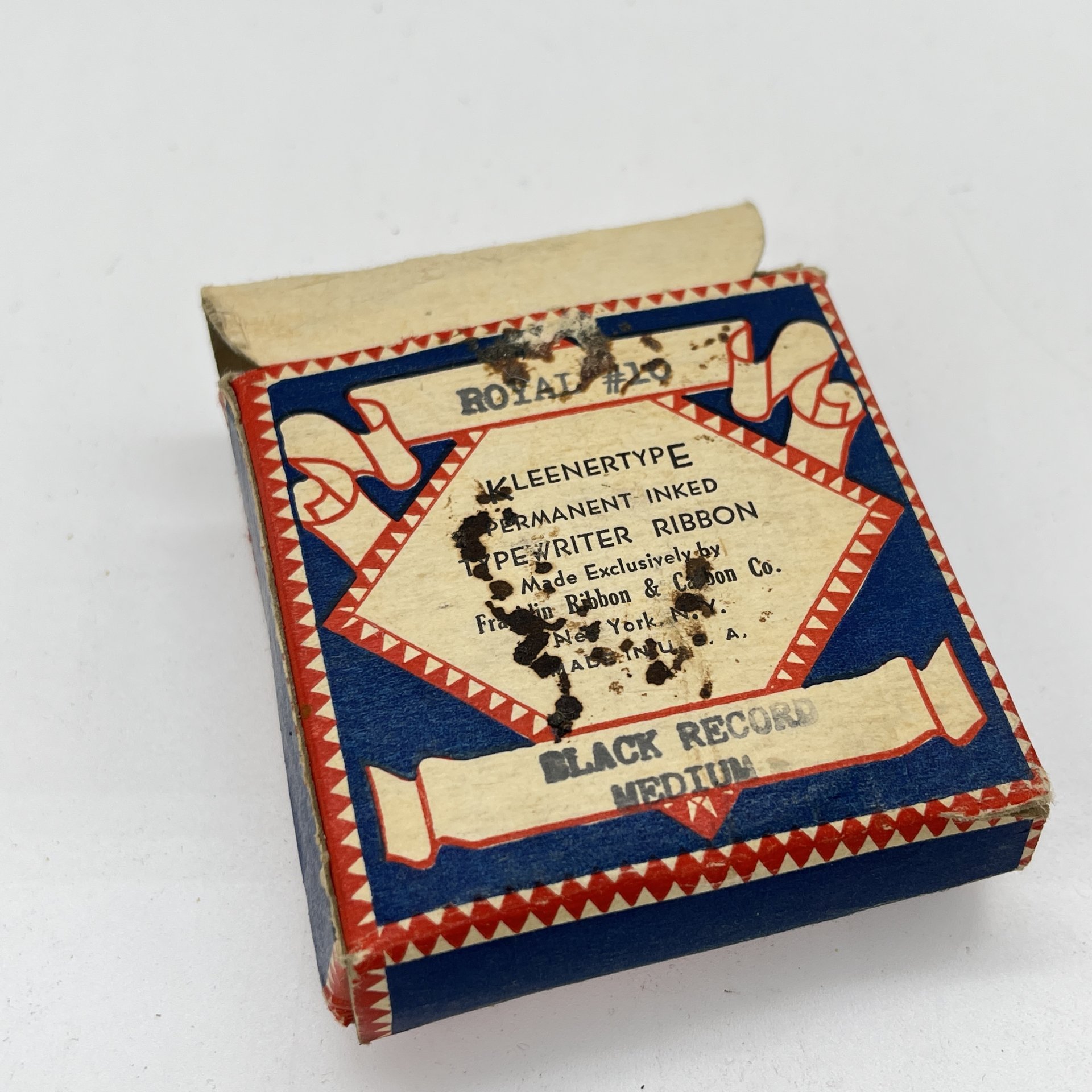 Лента для печатной машинки Franklin Ribbon & Carbon Co. в оригинальной упаковке