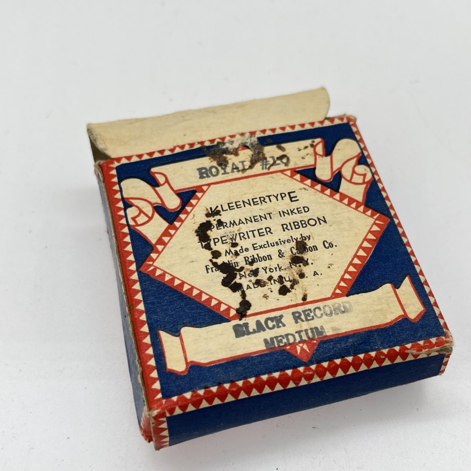 Лента для печатной машинки Franklin Ribbon & Carbon Co. в оригинальной упаковке
