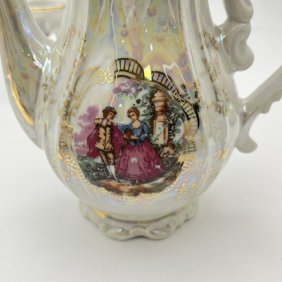 Кофейный музыкальный сервиз "Мадонна" на 5 персон (13  предметов)