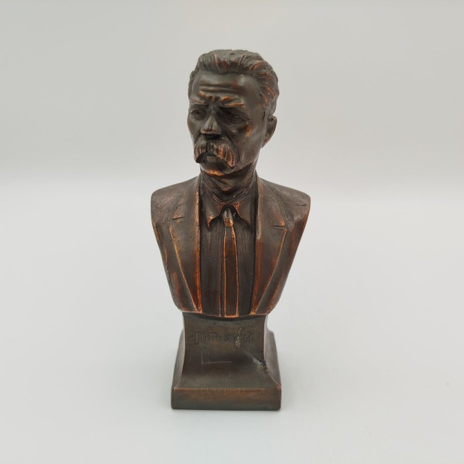 Бюст "Максим Горький", шпиатр, литье