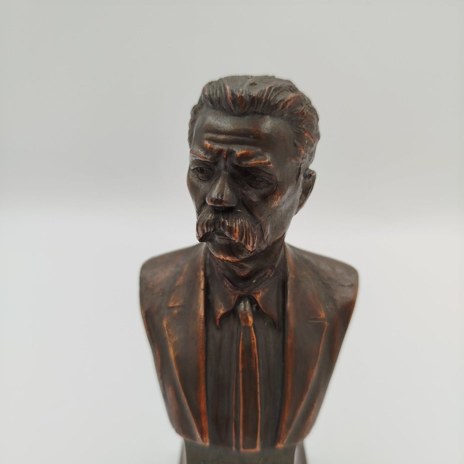 Бюст "Максим Горький", шпиатр, литье