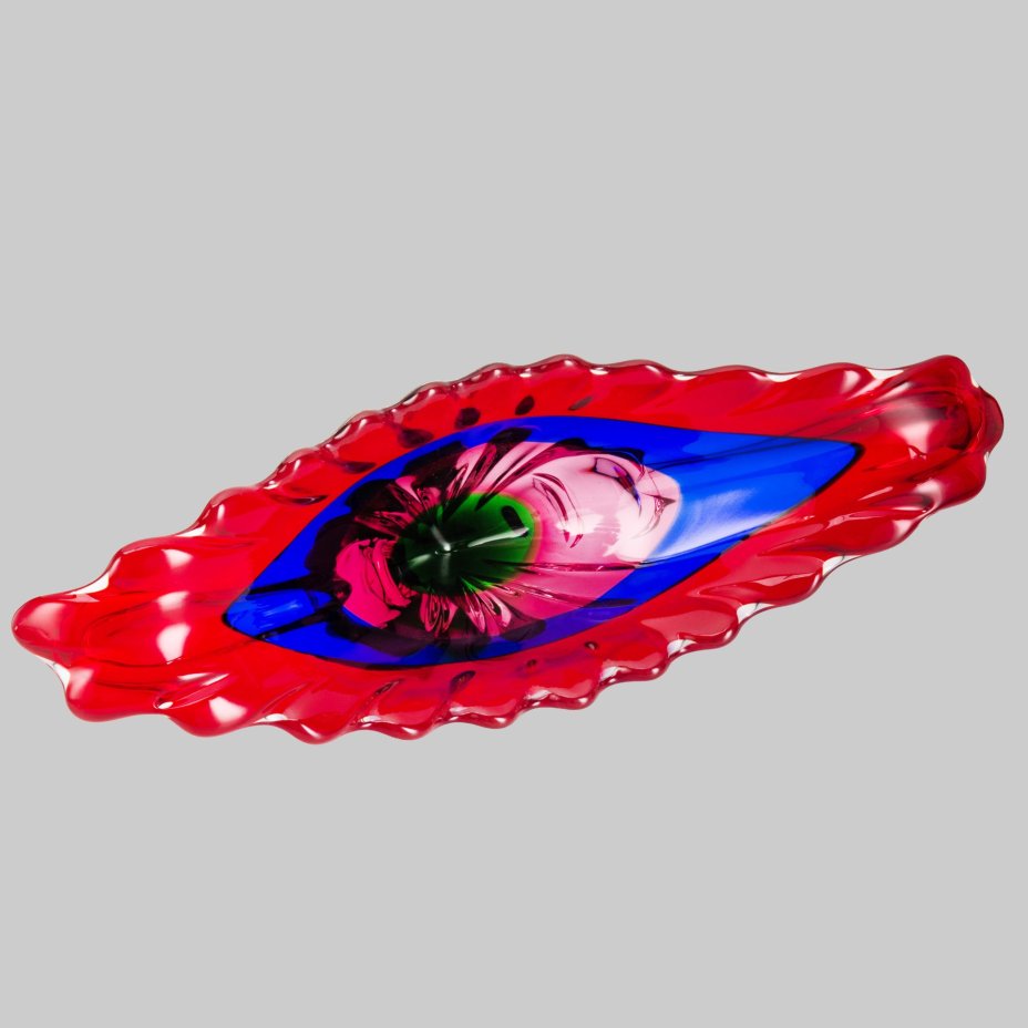 Ваза для десертов (фруктовница) Arte Vertario Muranese