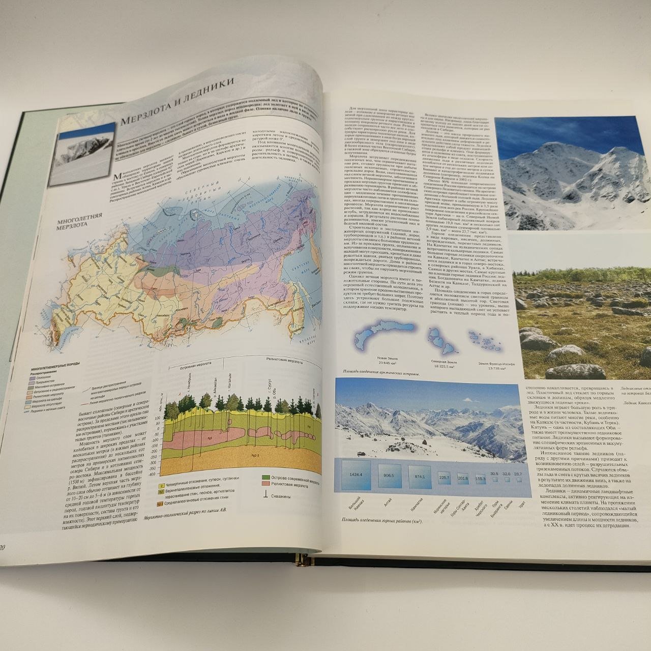 Книга "Иллюстрированный атлас России", бумага, печать, Издательство «Ридерз Дайджест», Российская Федерация, 2005 г.