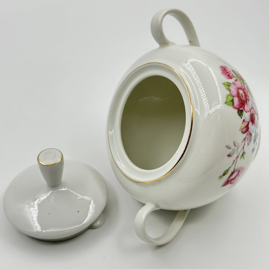 Сахарница с цветочным декором, Friedrich Kaestner