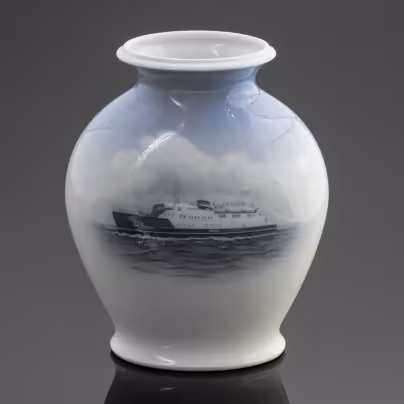 Ваза "Лайнер Broen", Royal Copenhagen