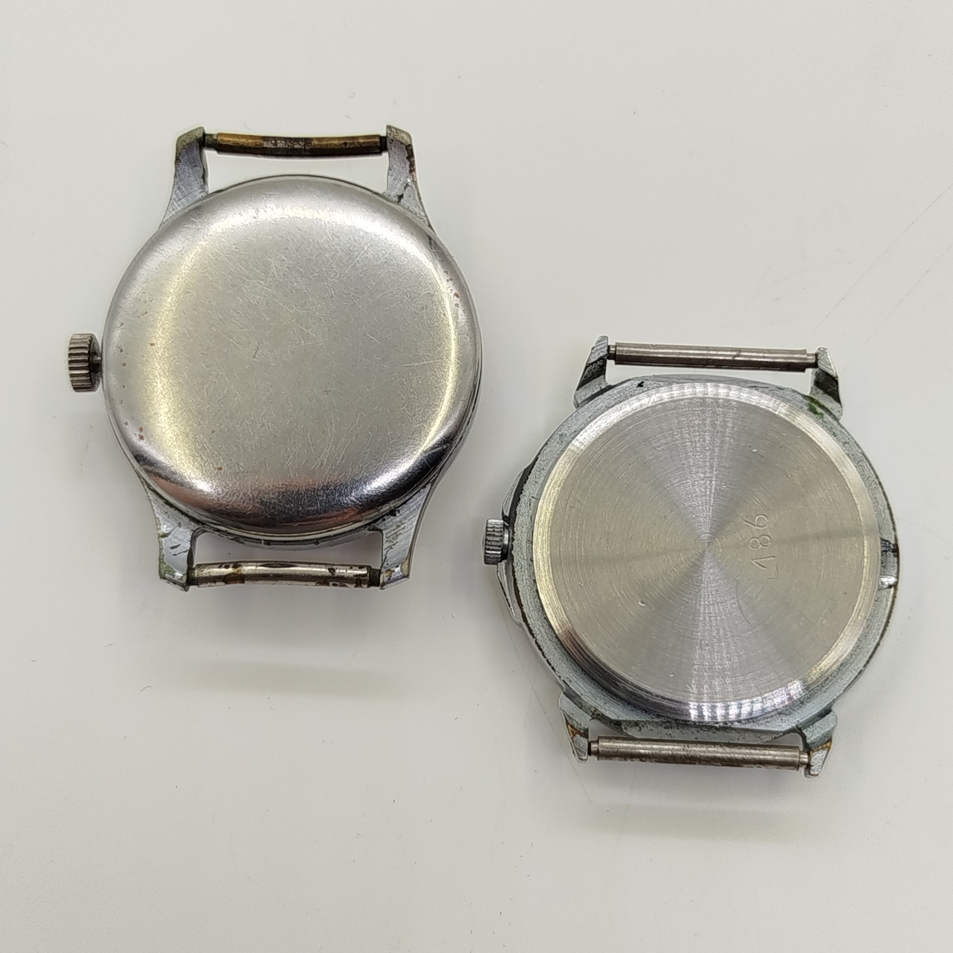 Часы наручные "Победа" и "Слава", металл, пластмасса, Второй Московский часовой завод «Слава», СССР, 1970-1990 гг.