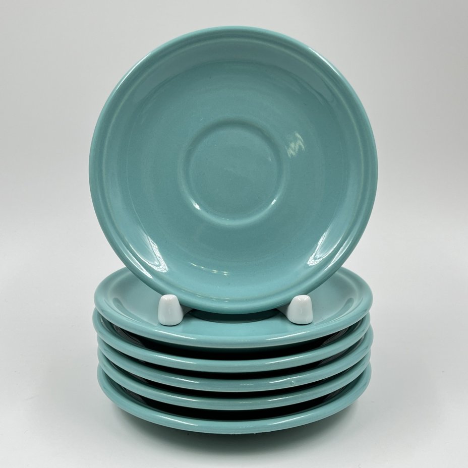 Набор блюдец на 6 персон, керамика, KIL, Югославия, 1960-1980 гг., KIL