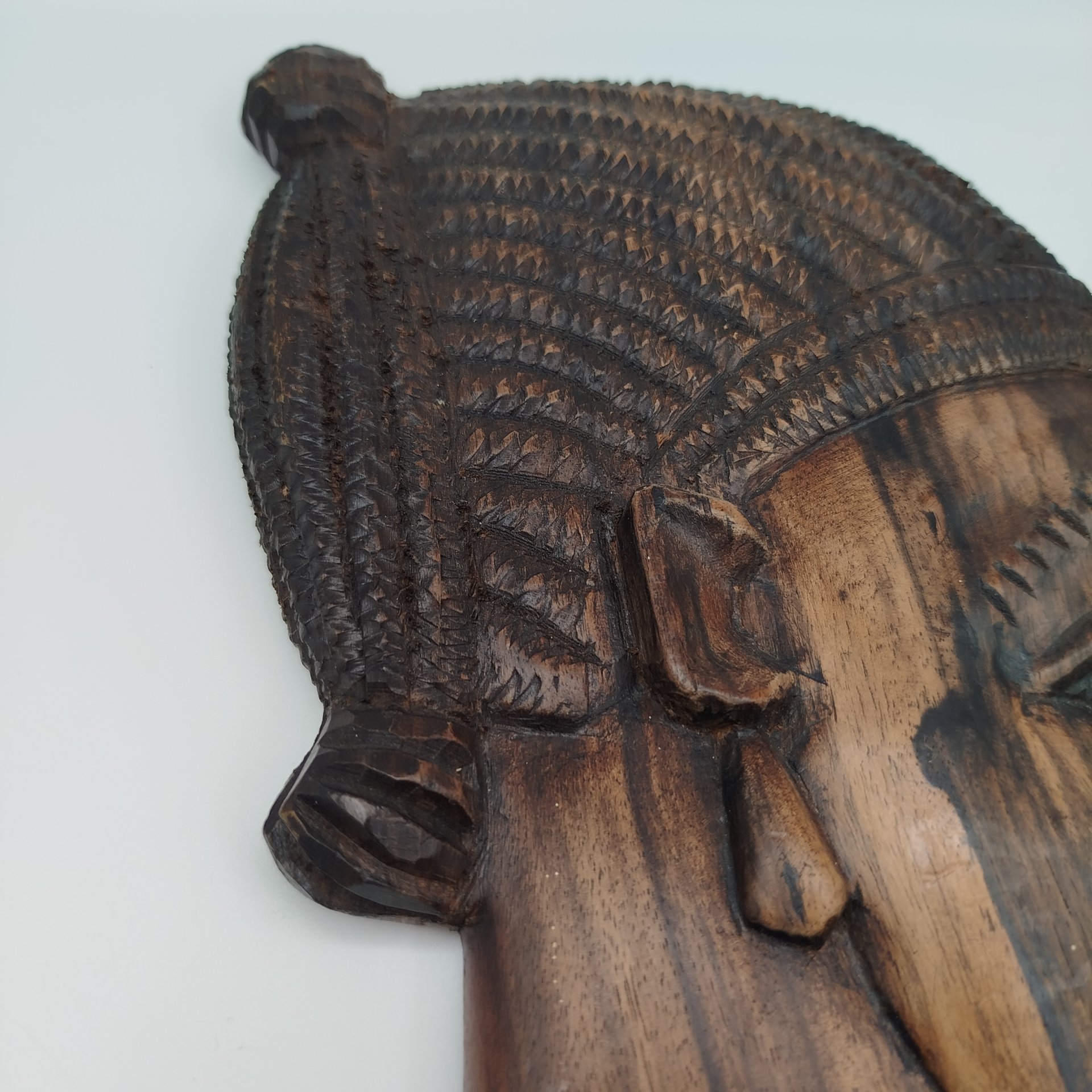 Барельефы настенные представителей африканских племён