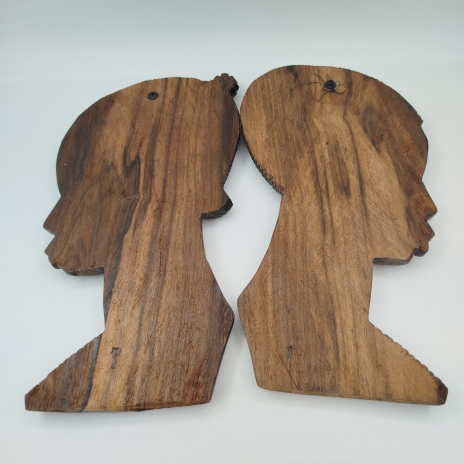 Барельефы настенные представителей африканских племён