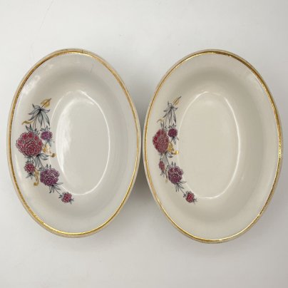 Набор из 2-х салатников с цветочным декором