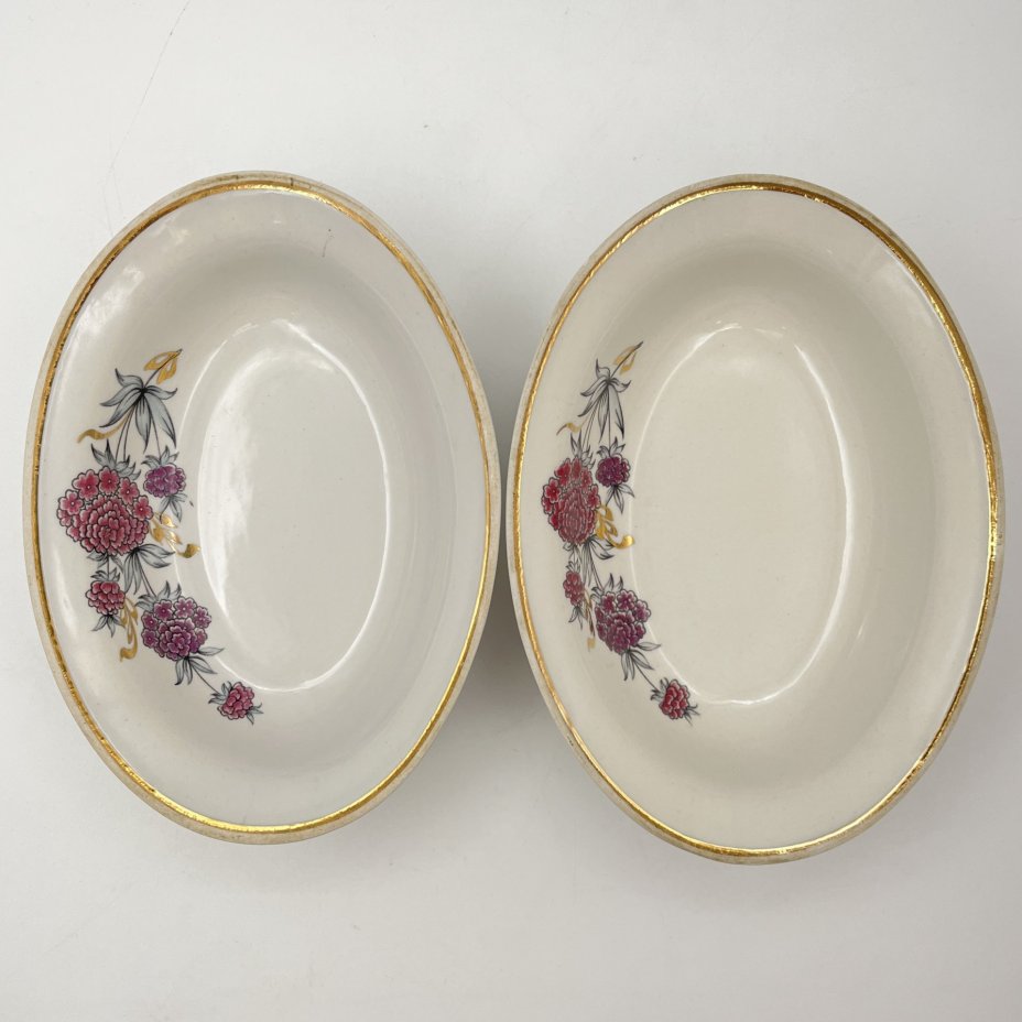 Набор из 2-х салатников с цветочным декором