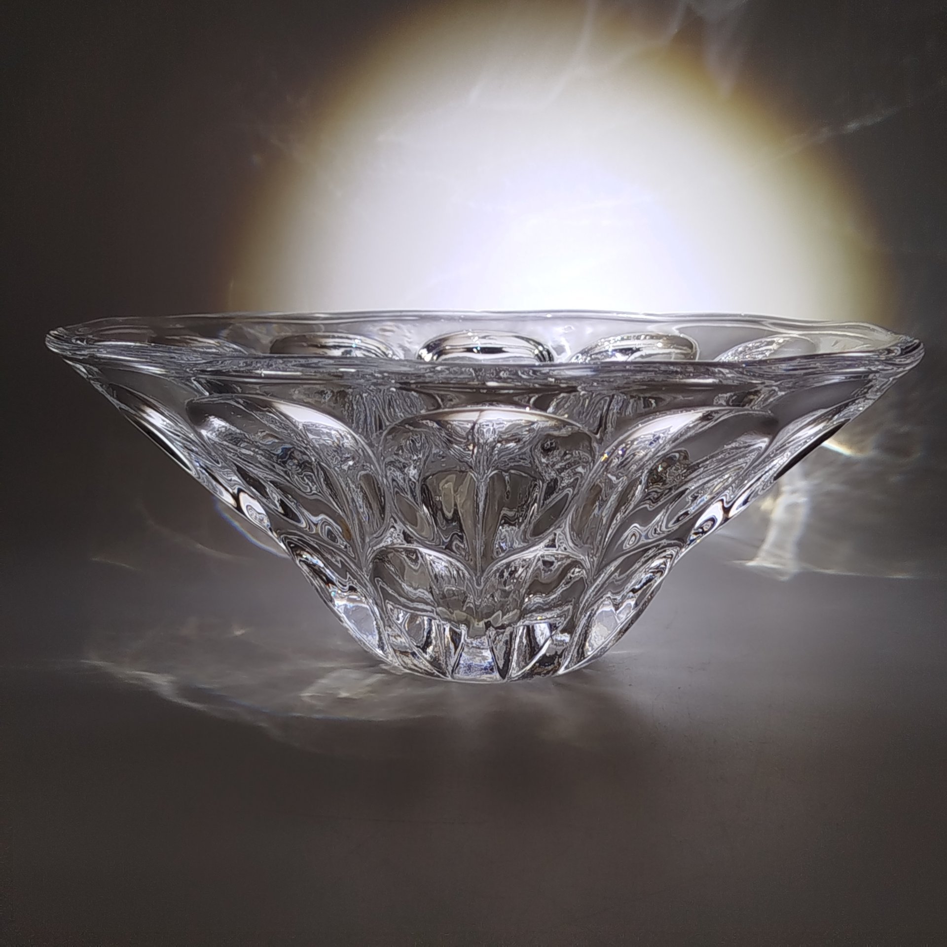 Ваза для фруктов "Глазки" (с дарственной надписью), автор А.П. Лаврова