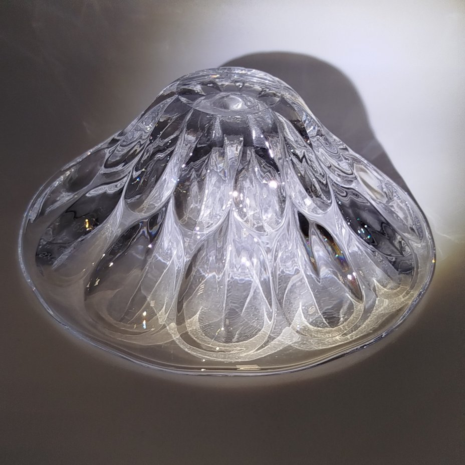 Ваза для фруктов "Глазки" (с дарственной надписью), автор А.П. Лаврова