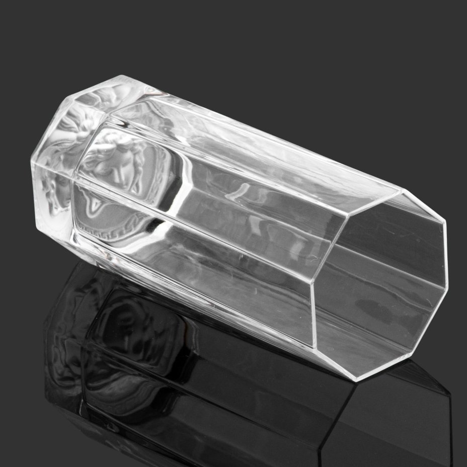 Стакан "Versace Medusa Lumière", хрусталь, травление, Rosenthal (Розенталь), Германия, 1990-2000 гг.