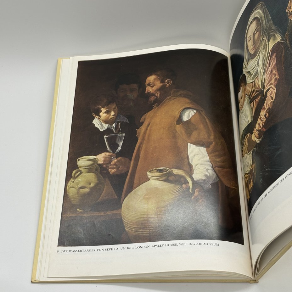 Альбом "Velazquez. Mit 48 Bildtafeln" на немецком языке, Xavier de Salas, Pawlak Verlag