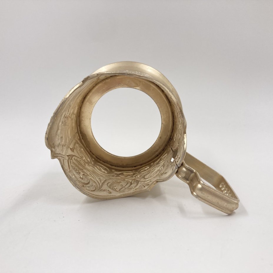 Подстаканник "Золотая рыбка", алюминий, СССР, 1980-1990 гг.
