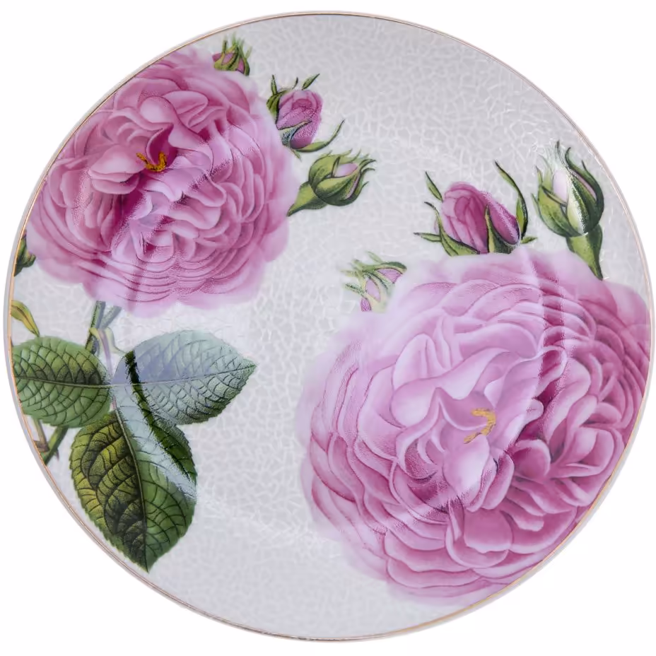 Тарелка десертная с цветочным декором, фарфор, Best Home Porcelain, Китай 2005-2015 гг., Best Home Porcelain
