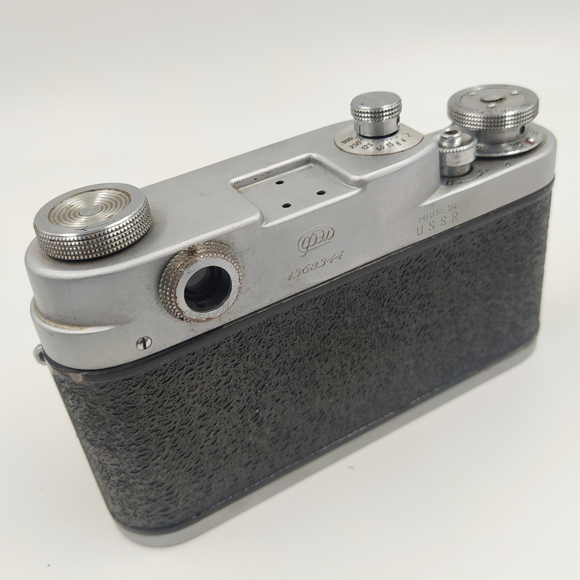 Фотоаппарат "ФЭД-3" с объективом "Индустар-26м", металл, стекло, пластик, кожа, Харьковский машиностроительный завод им. Дзержинского (ФЭД), СССР, 1961-1979 гг.