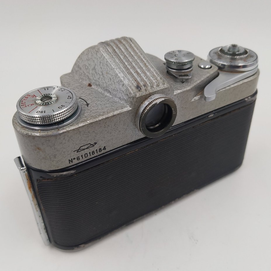 Фотоаппарат "Кристалл" с объективом "Индустар-50" в оригинальном кофре, металл, стекло, пластик, кожа, Красногорский механический завод (КМЗ), Красногорский механический завод (КМЗ)