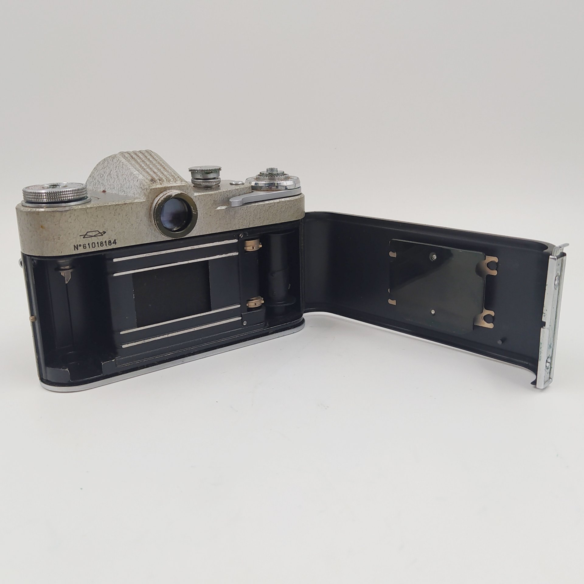 Фотоаппарат "Кристалл" с объективом "Индустар-50" в оригинальном кофре, металл, стекло, пластик, кожа, Красногорский механический завод (КМЗ), Красногорский механический завод (КМЗ)