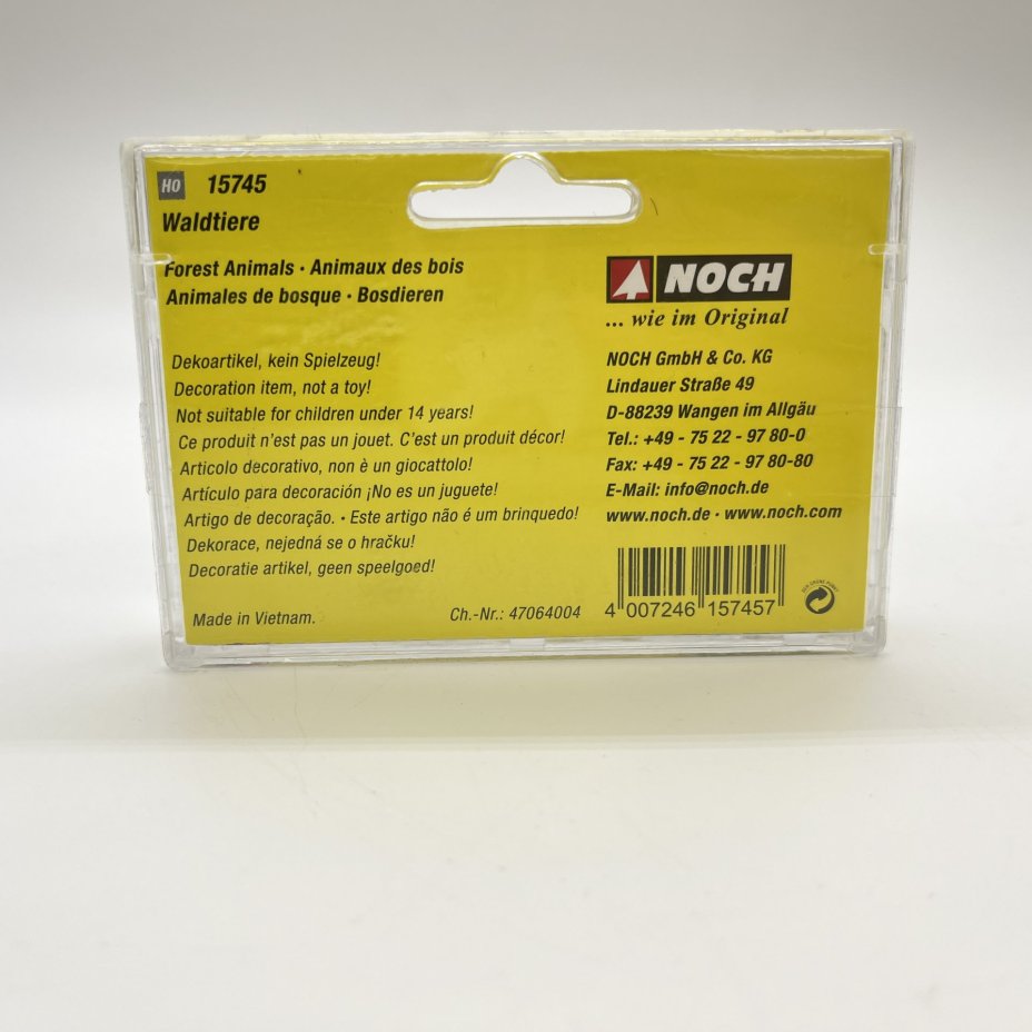 Набор Waldtiere (дикие животные) в оригинальной упаковке для модели железной дороги, Noch