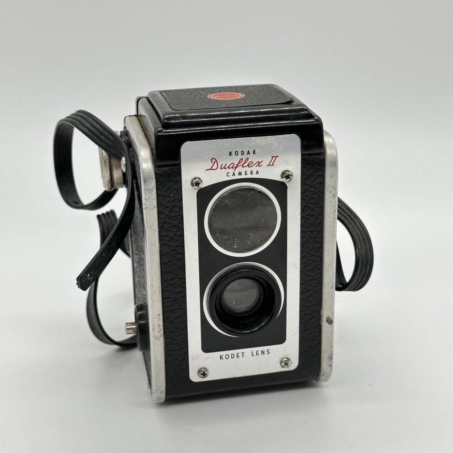 Фотоаппарат "Duaflex 2", пластик, металл, стекло, Kodak, США, 1950-1954 гг., Kodak
