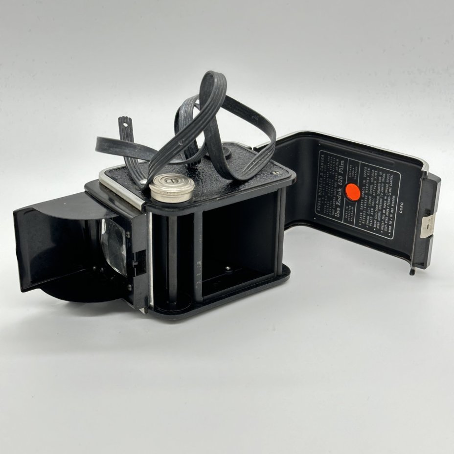 Фотоаппарат "Duaflex 2", пластик, металл, стекло, Kodak, США, 1950-1954 гг., Kodak