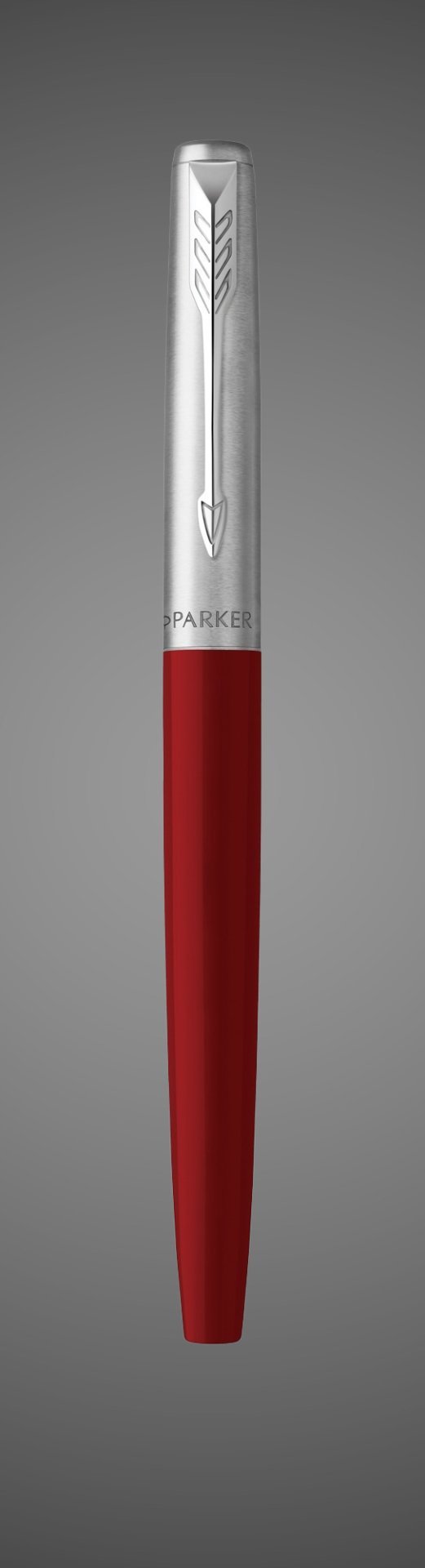 Перьевая ручка Parker Jotter Red CT , перо: F, цвет чернил: blue, в подарочной упаковке, Металлы: нержавеющая сталь, пластик