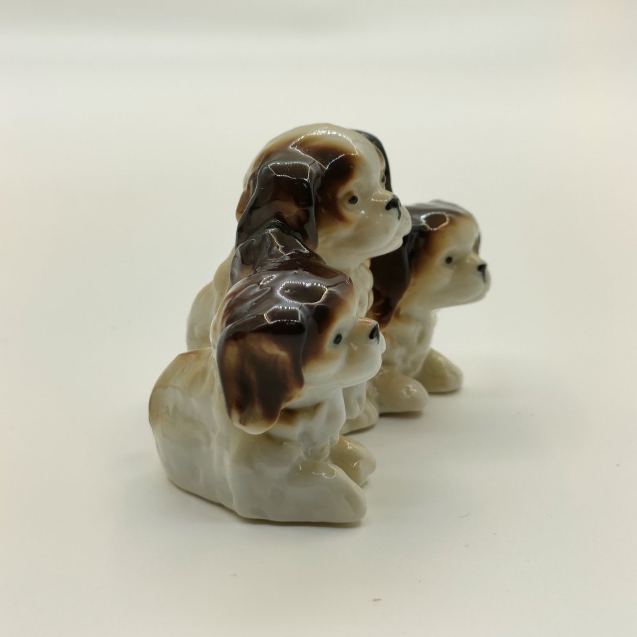Статуэтка "Щенки пекинеса"